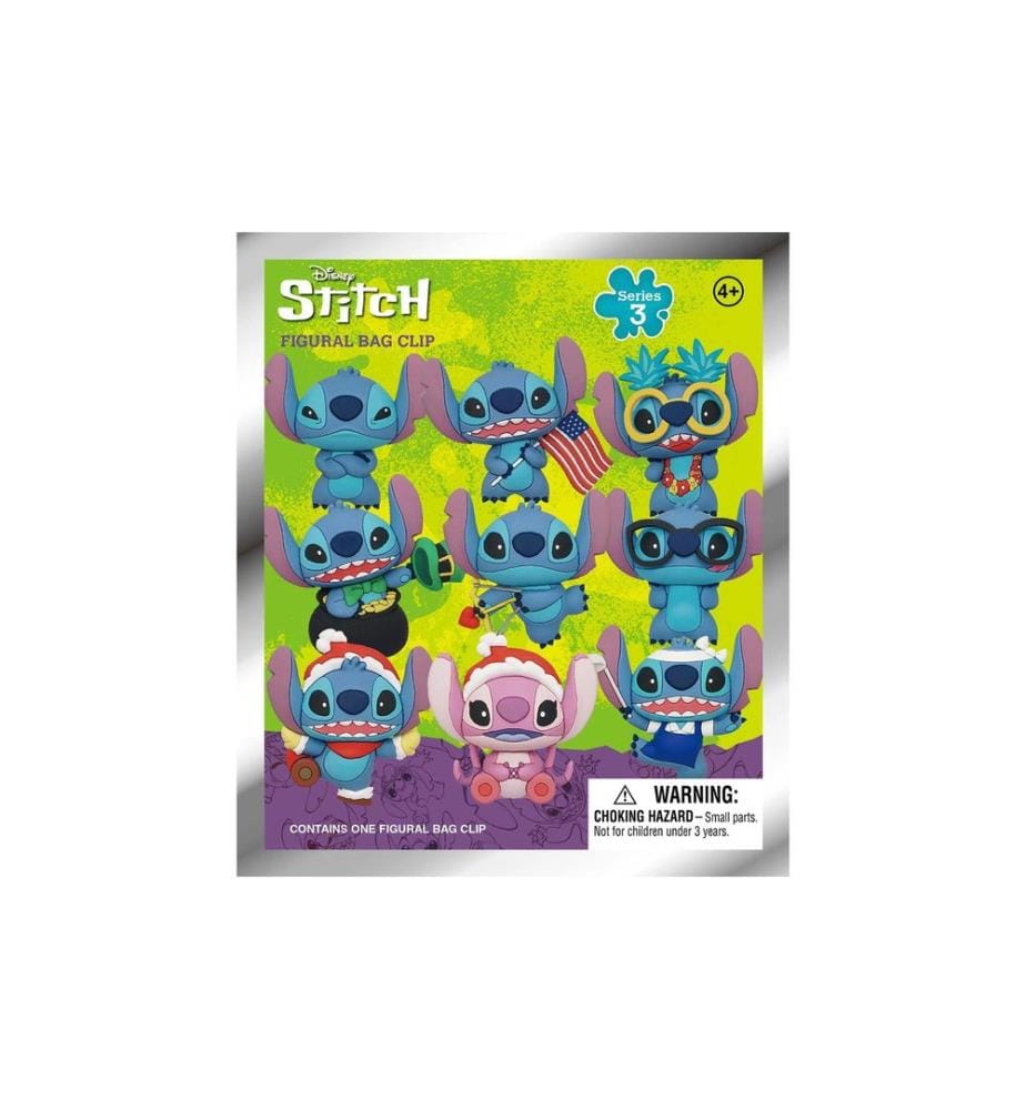 Stitch - Porte-clés Stitch - Series 3 assortis