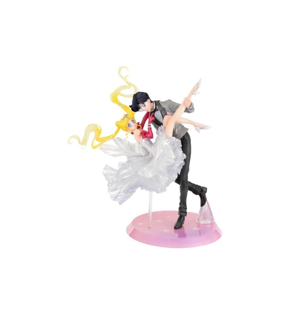 Tamashii Nations - Figurine Sailor Moon Usagi & Tuxedo Mask Moonlight Glow Edition