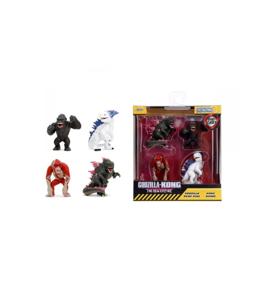 Jada Toys - Figurine Godzilla Lot de 4