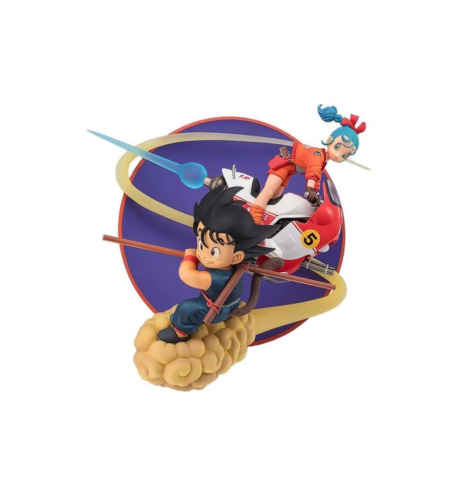 Tamashii Nations - Figurine Dragon Ball Son Goku & Bulma