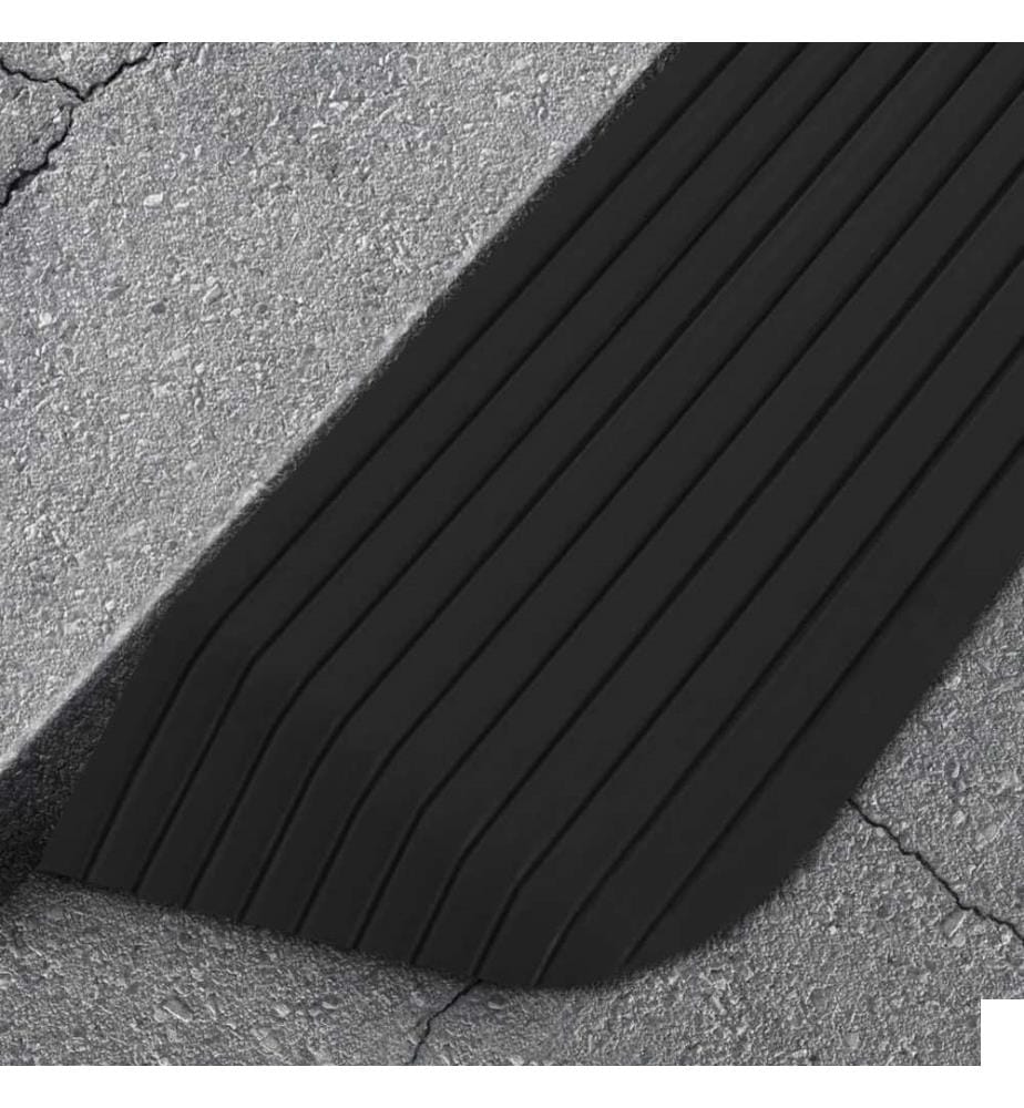 Rampe de seuil 110x32x3,8 cm Caoutchouc