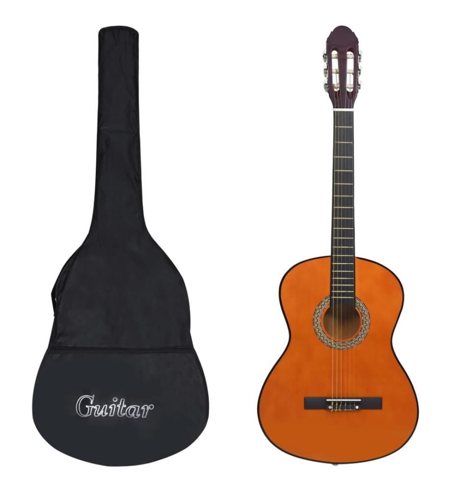 Guitare classique avec sac pour débutants 4/4 39