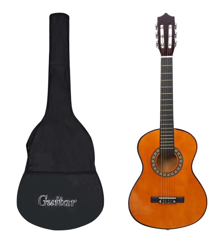 Guitare classique avec sac pour débutants et enfants 1/2 34