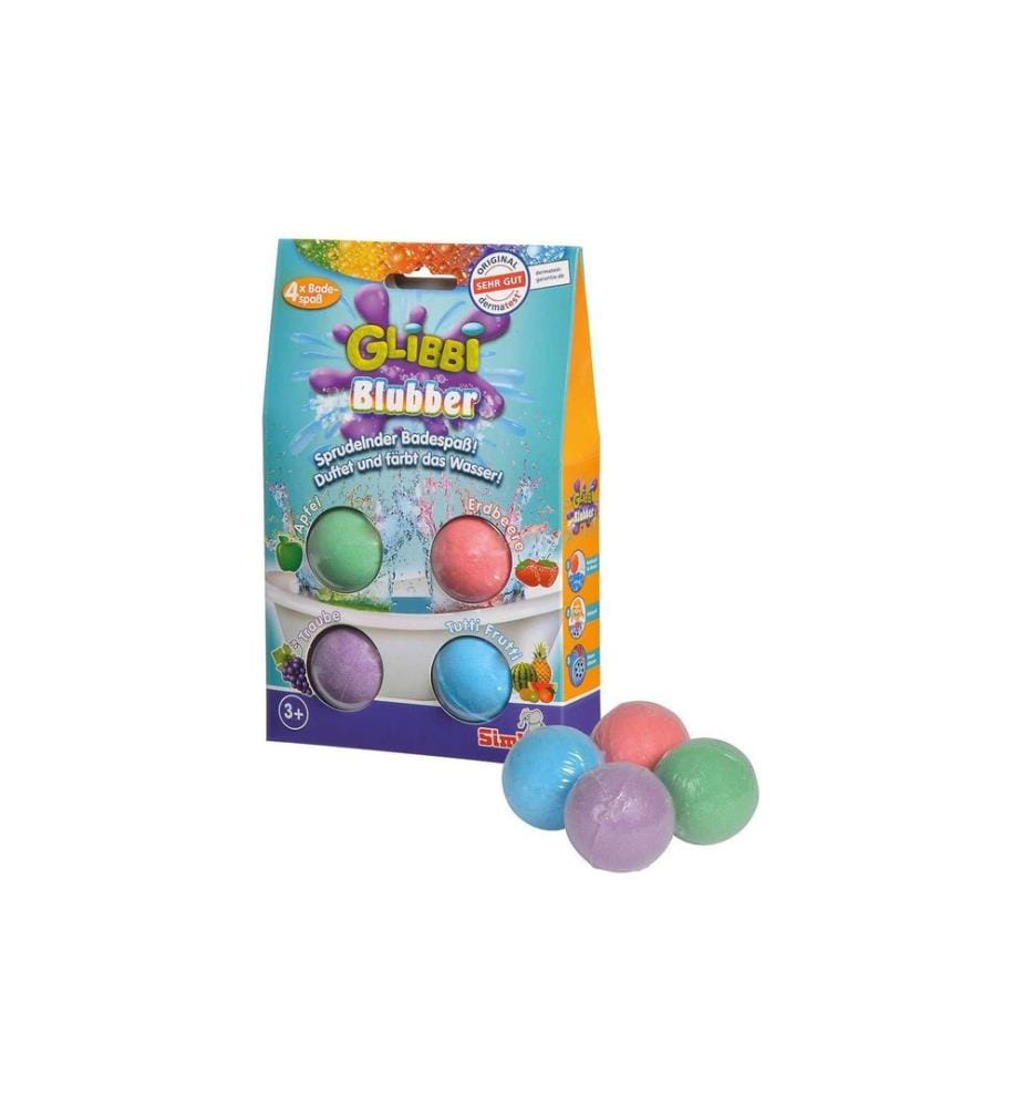 Glibbi - Perles de bain Glibbi - Blubber 4 Pièce/s