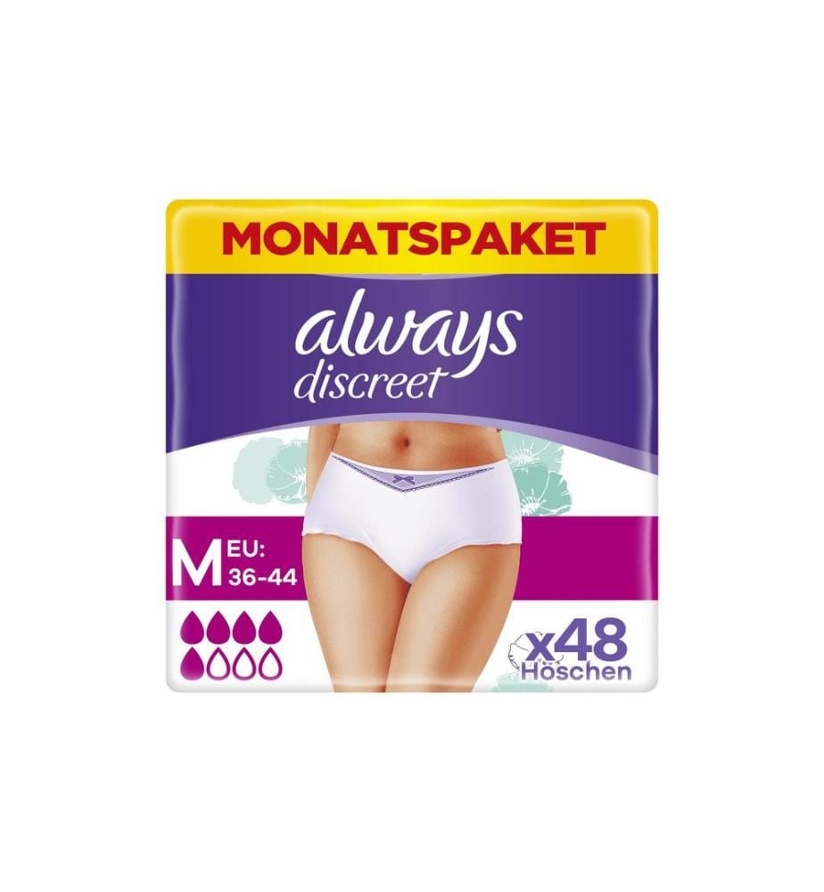Always - Pantalon pour incontinence Discret Plus M 48 Pièce/s