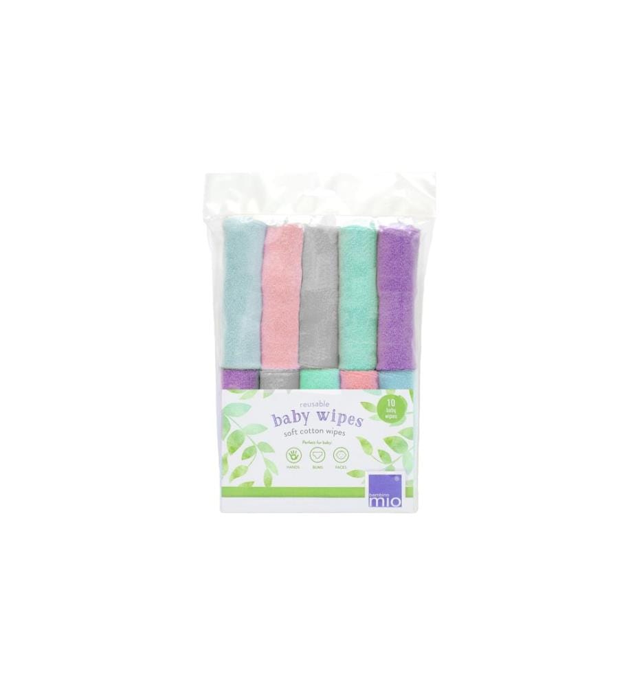 Bambino Mio - Lingettes humides réutilisable 10 pièces