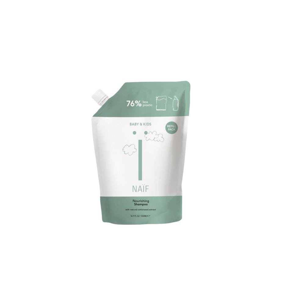 NAÏF - Shampoing Nourishing Refill Baby & Kids 500 ml