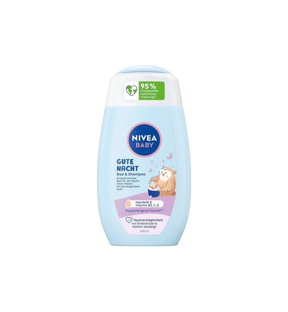 NIVEA - Shampoing Bonne nuit de bain 200 ml