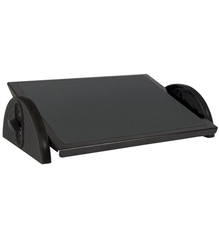 WEDO - Repose-pied Relax Steel Black 5 niveaux, noir