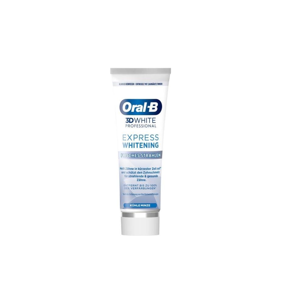 Oral-B Dentifrice Blanchiment express 3D White Professional 75 ml