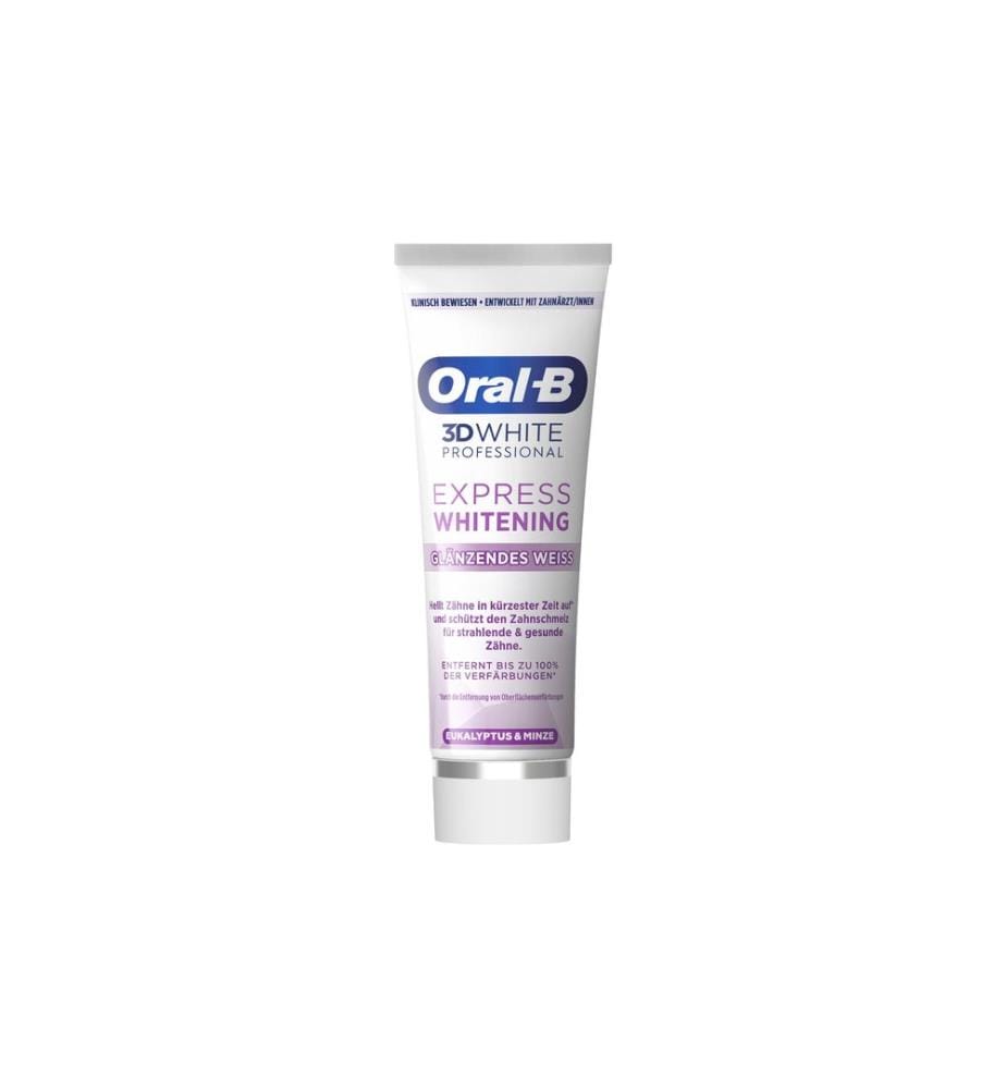 Oral-B Dentifrice Blanchiment express 3D White Professional 75 ml
