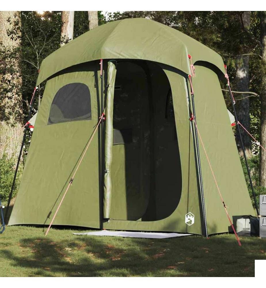 Tente de douche 2 personnes vert olive imperméable