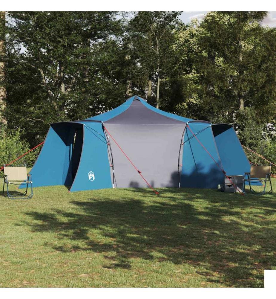 Tente Tipi avec toit Bleu 492 x 492 x 275 cm taffetas