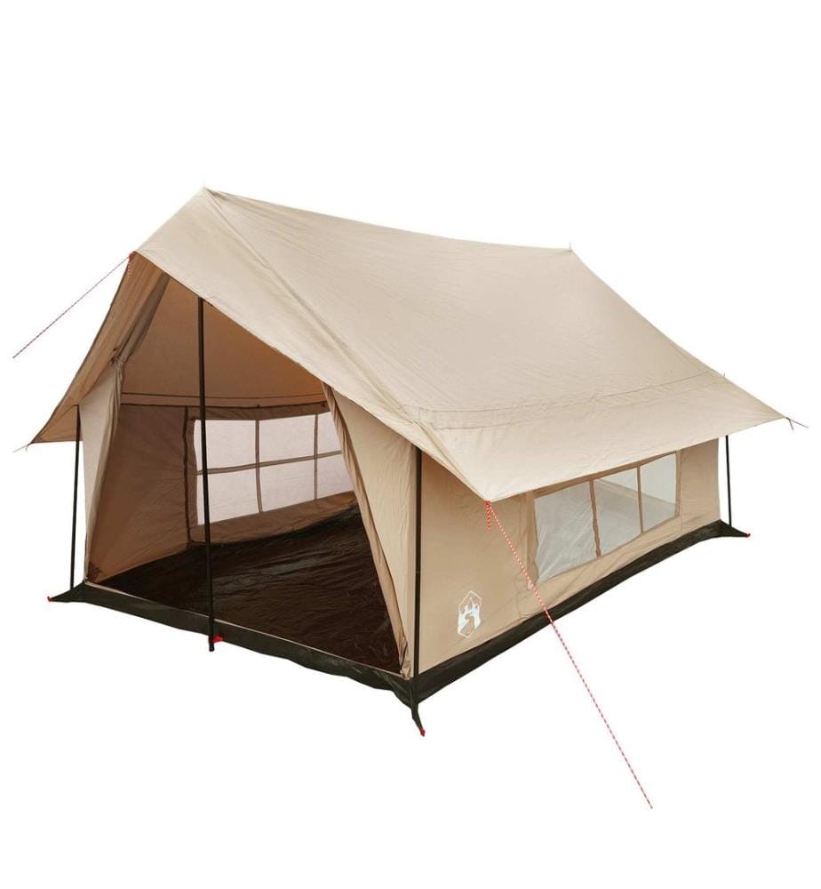 Tente Cabane Crème 340 x 246 x 210 cm Polycoton