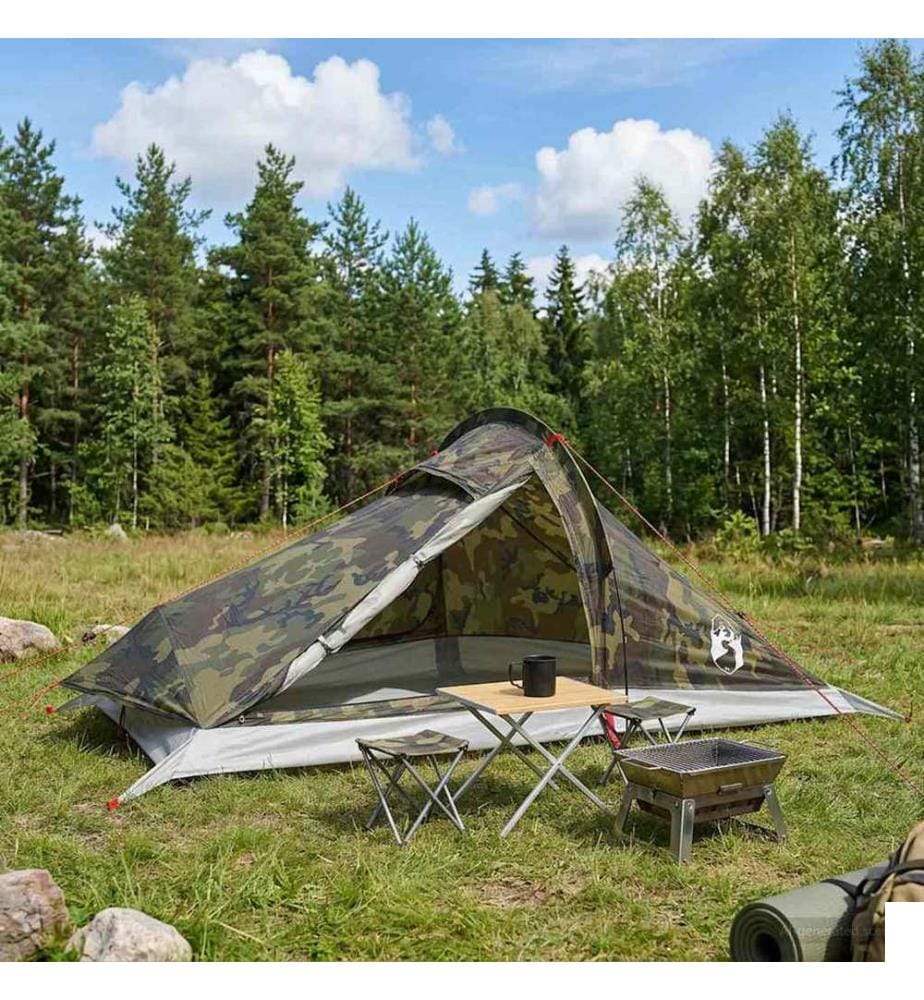 Tente de randonnée Camouflage 4 personnes