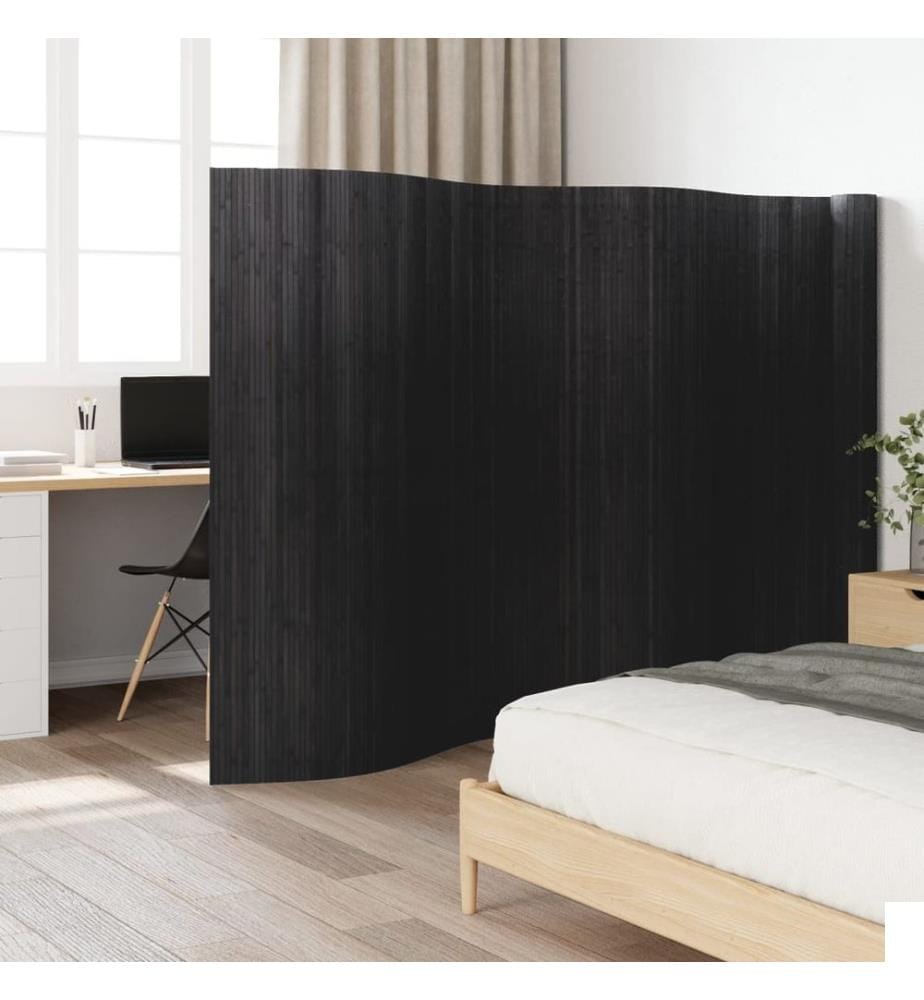 Cloison de séparation gris largeur 800 cm hauteur 165 cm bambou