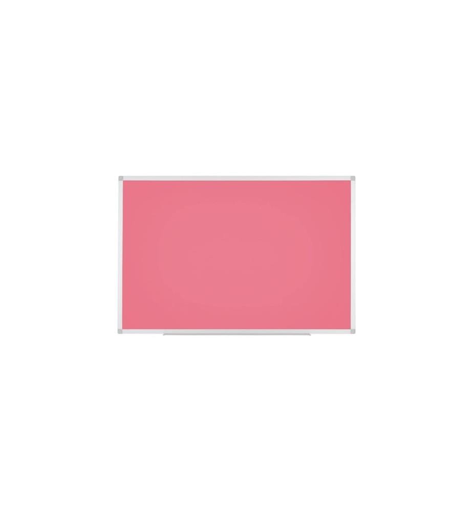 BI-OFFICE - Tableau blanc magnétique AYDA 120 cm x 90 cm, Rose