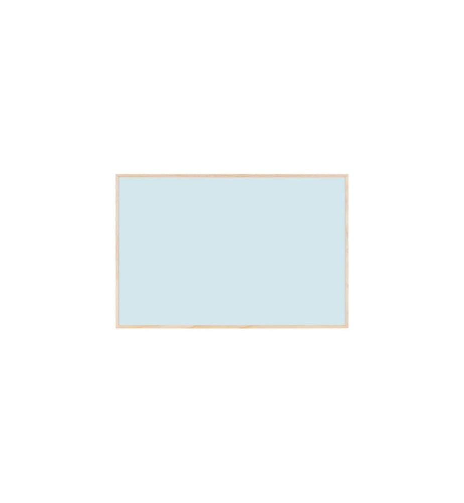 BI-OFFICE - Tableau blanc magnétique EARTH 58.5 cm x 38.5 cm, Bleu clair