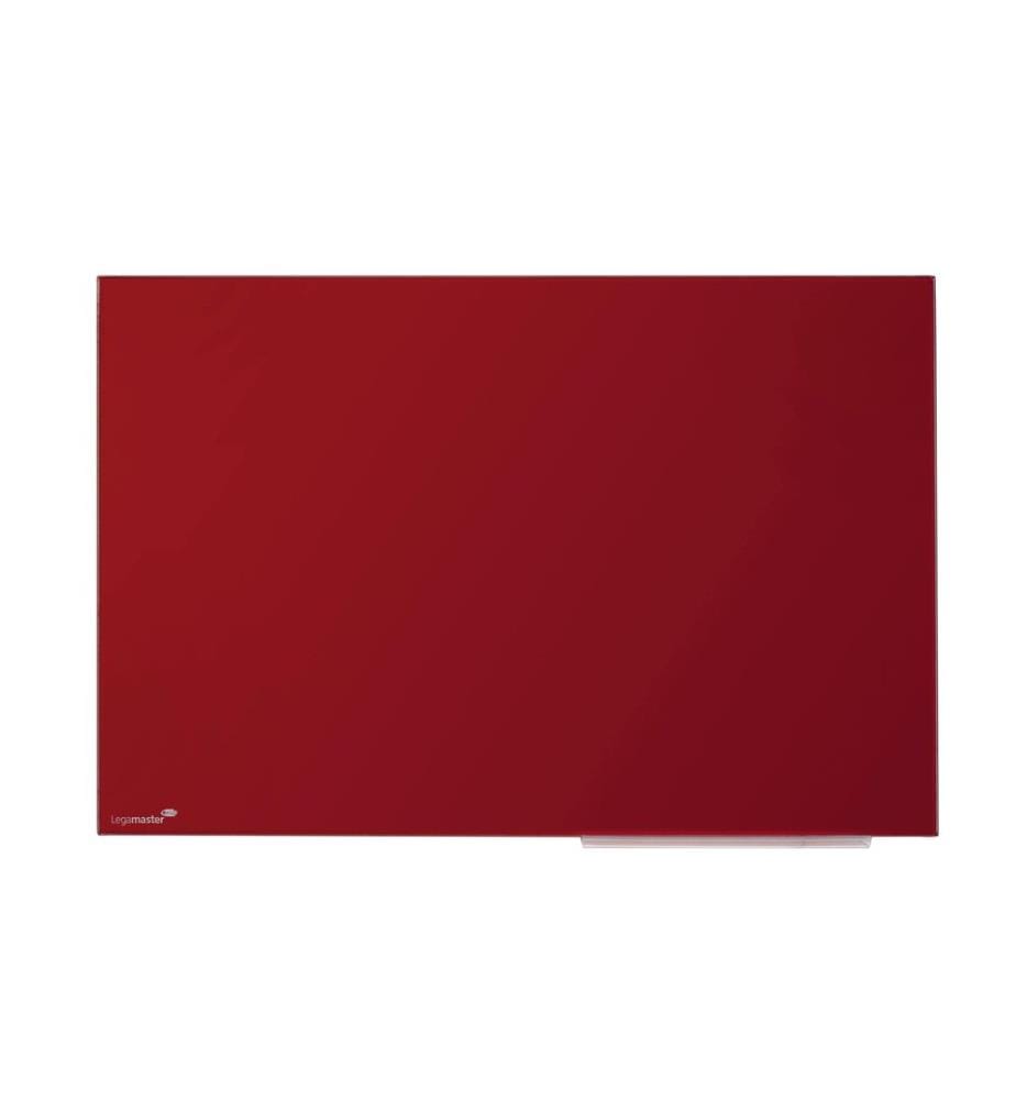 Legamaster - Tableau en verre magnétique Colour 60 cm x 80 cm, Rouge
