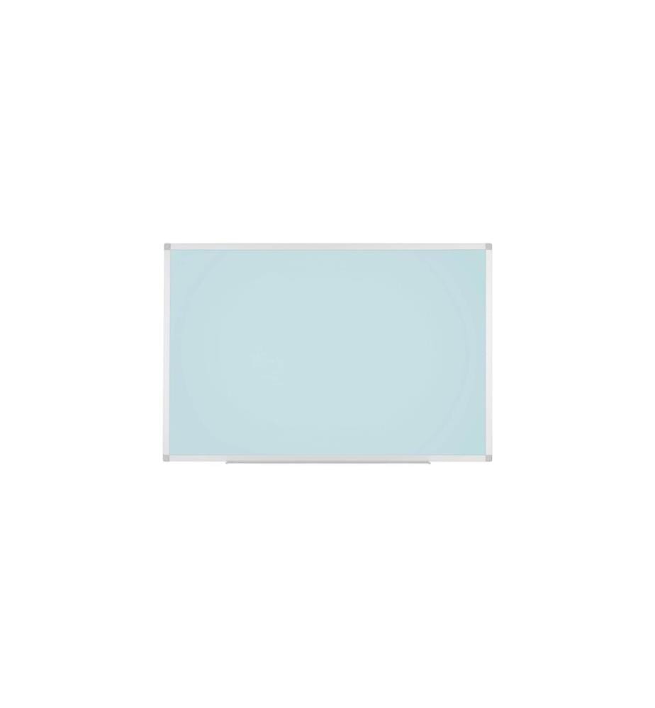 BI-OFFICE - Tableau blanc magnétique AYDA 90 cm x 60 cm, Bleu clair