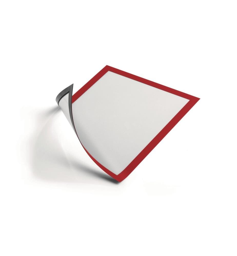 DURABLE - Cadre de présentation Duraframe Magnetic A4 5 pièces Rouge