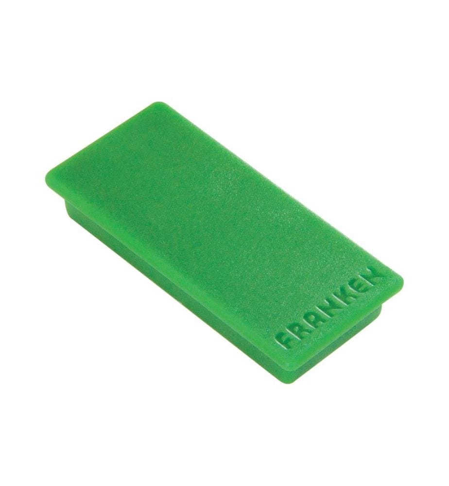 FRANKEN - Aimant 23 x 50 mm, 10 Pièce/s, Vert