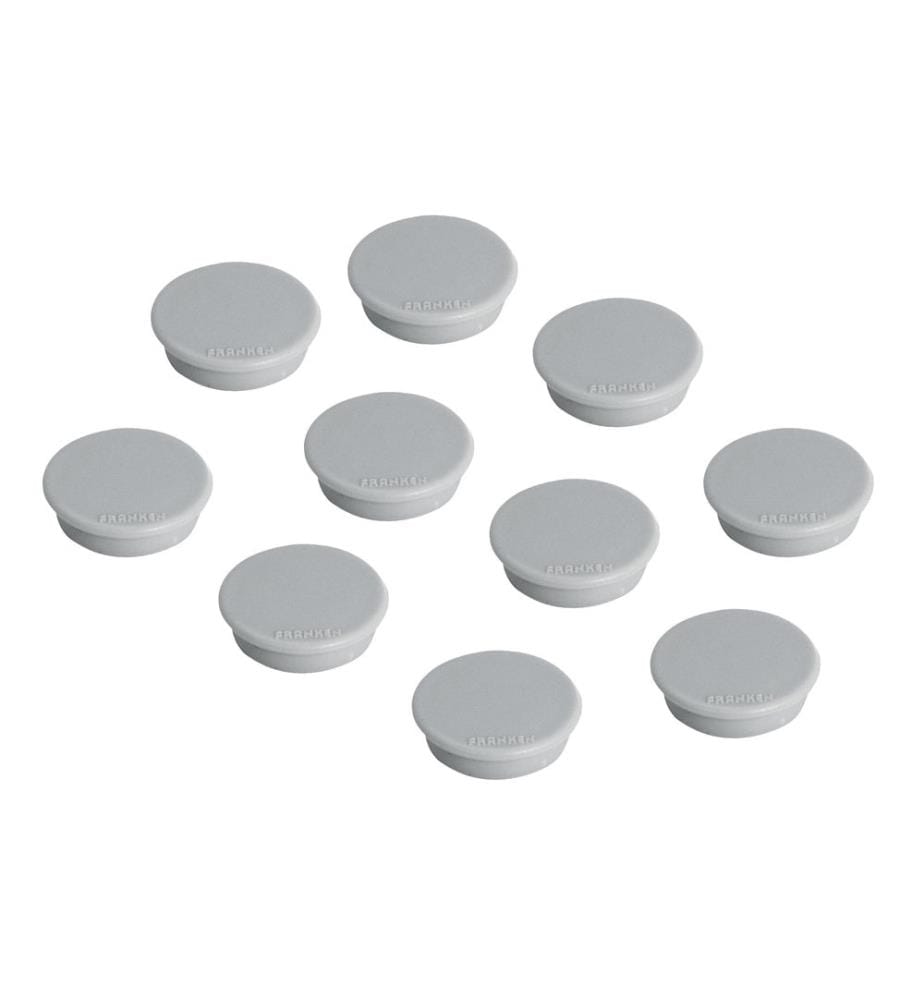 FRANKEN - Aimant Ø 32 mm, 10 Pièce/s, Gris