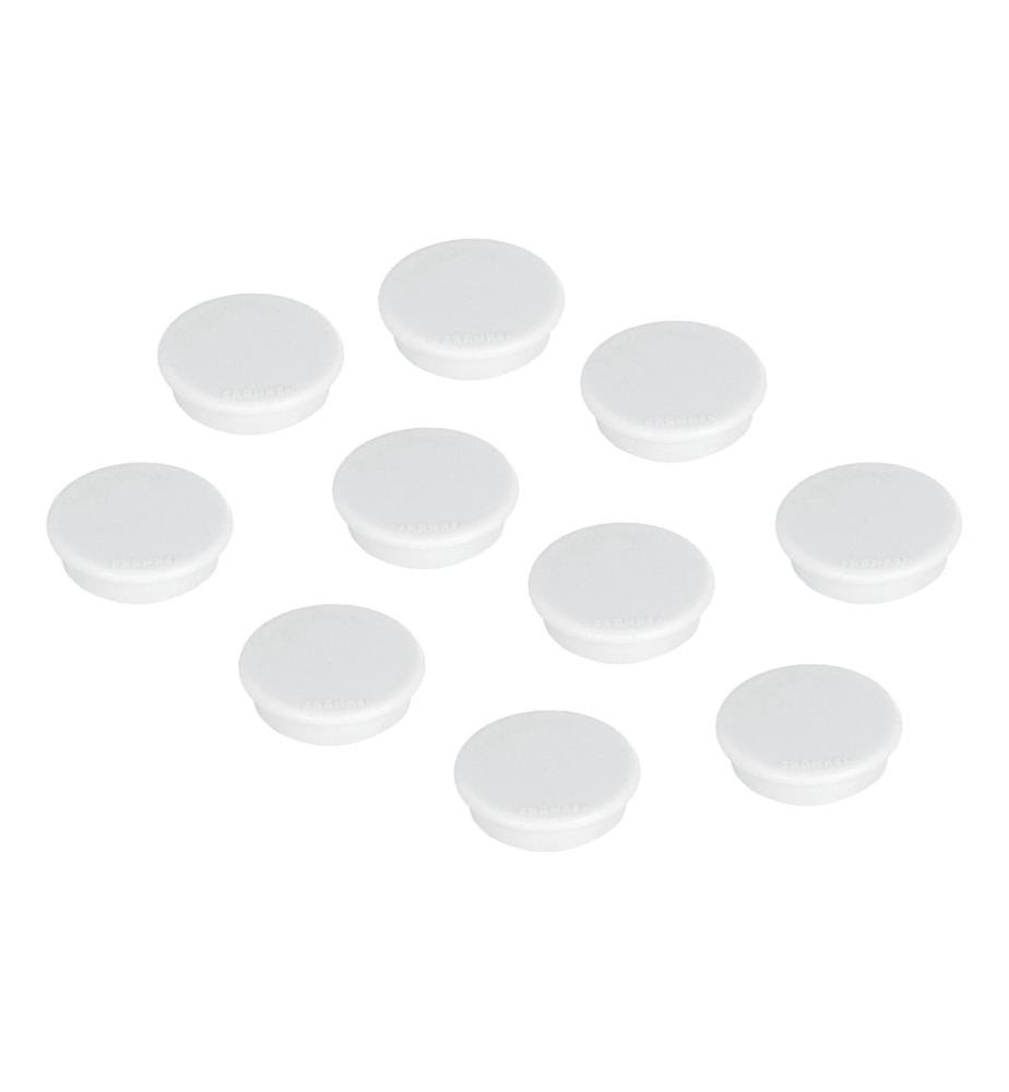 FRANKEN - Aimant Ø 32 mm, 10 Pièce/s, Blanc