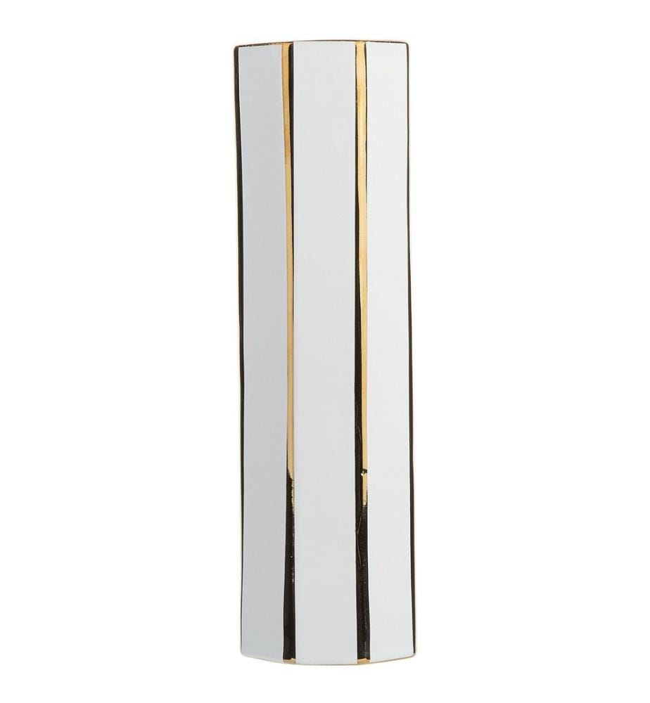 Vase à fleurs ESTELLA Céramique 40 cm Blanc