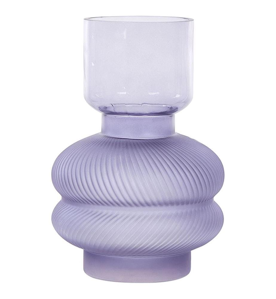 Vase à fleurs RODIA Verre 24 cm Violet