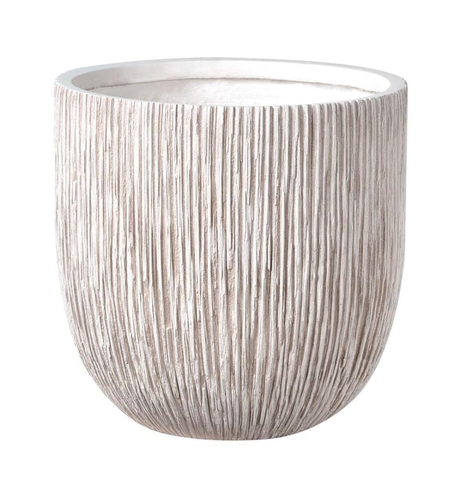 Cache-pot HANYUE 42 cm Beige clair