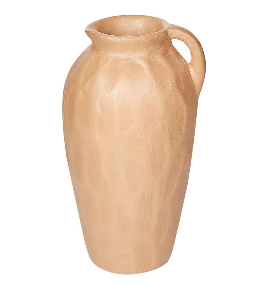 Vase décoratif TAIPING Céramique 46 cm Beige sable