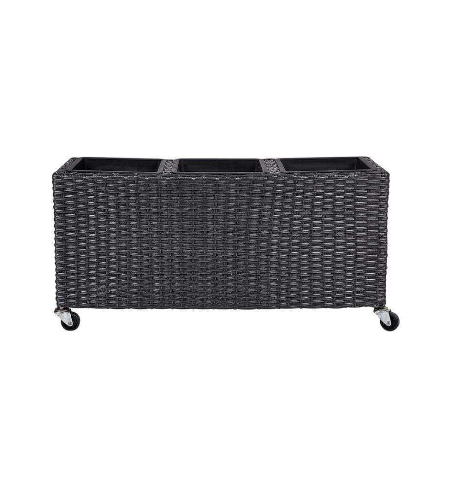 Cache-pot BELLIS 82 cm Noir Polyrotin
