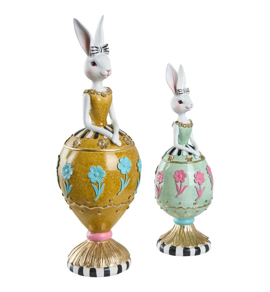 Lot de 2 figurines Lapin ODENSE Multicolore