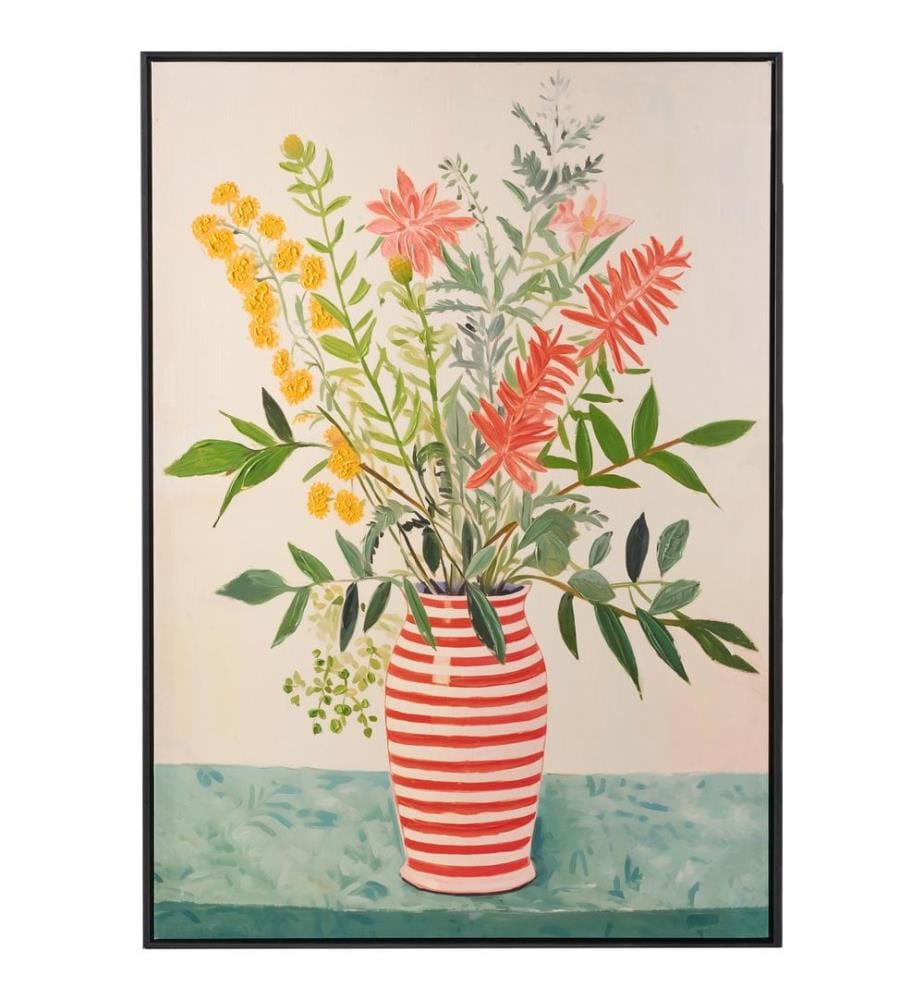 Imprimé sur toile WEXFORD Motif floral Multicolore