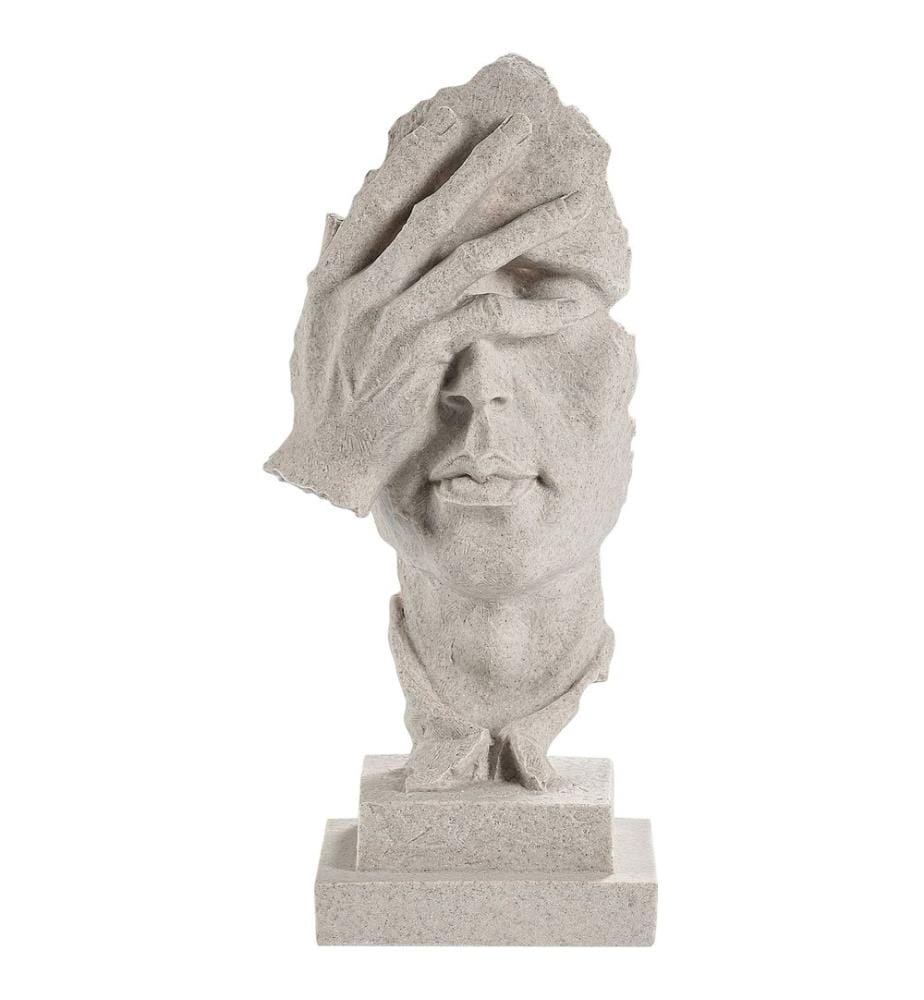 Accessoire Décoratif Visage PUUMALA Gris