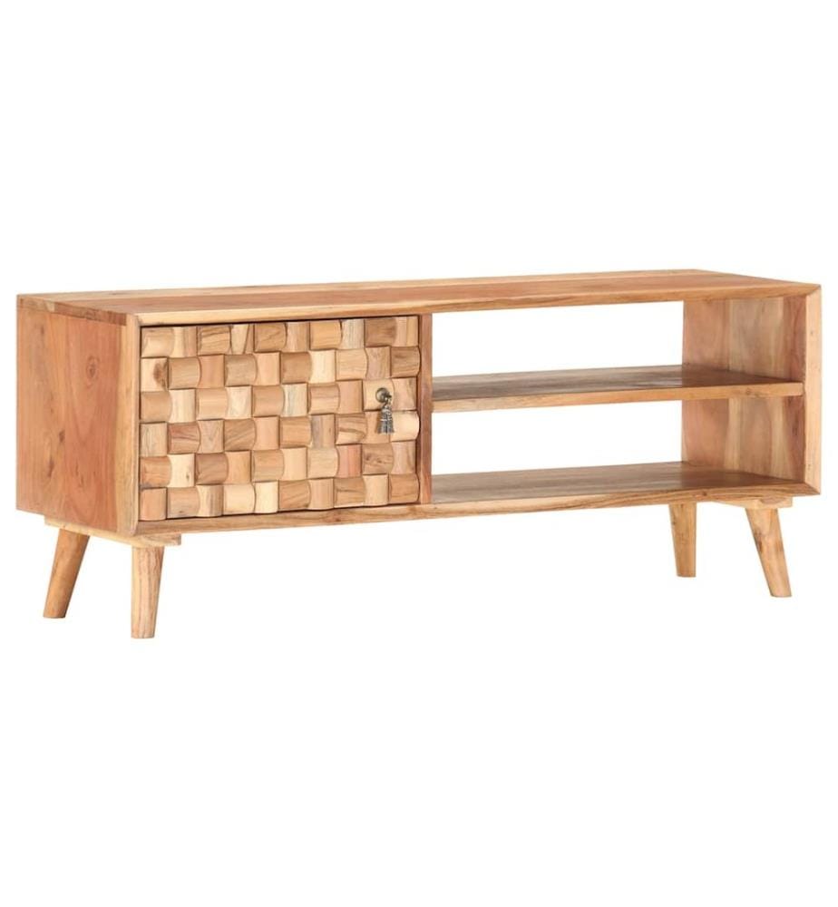 Meuble TV 100x30x40 cm Bois d'acacia massif