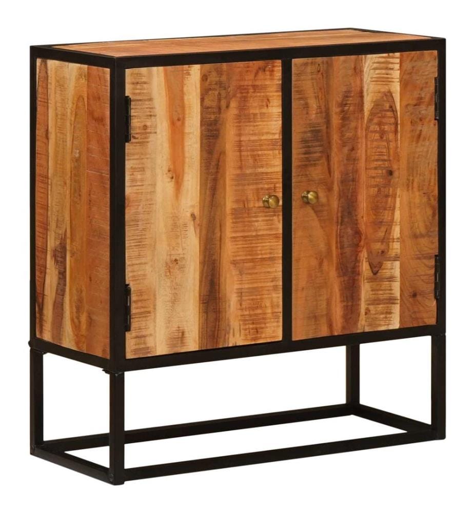 Buffet Beta Naturel 70 x 30 x 75 cm Bois d'Acacia Massif