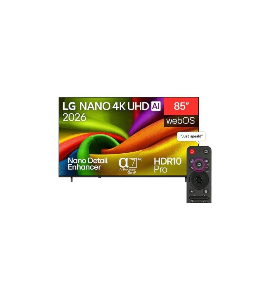 LG TV 85NU850B6 lA 85, 3840 x 2160 (Ultra HD 4K), LED-LCD
