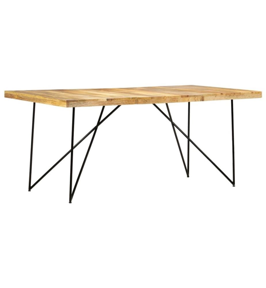 Table à manger 180x90x76 cm Bois de manguier massif