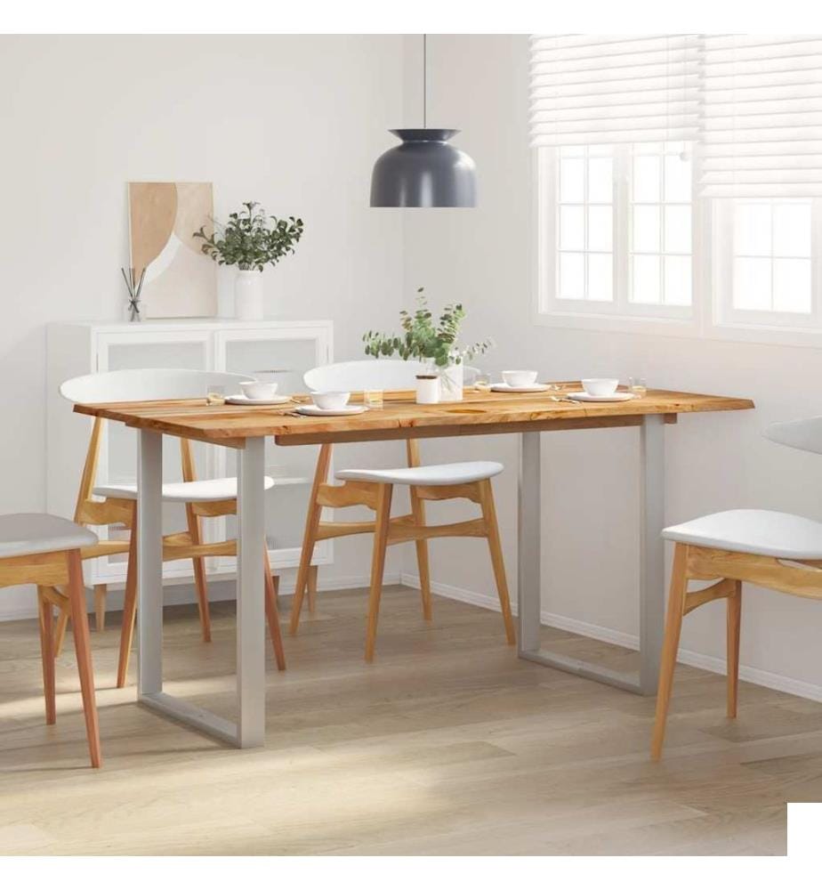 Table de salle à manger 154x80x76 cm Bois d'acacia solide