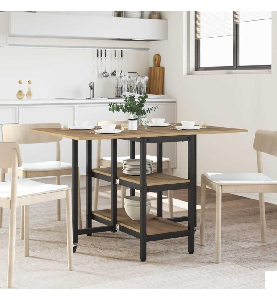Table à dîner 122 x 80 x 76,5 cm Bois d'ingénierie
