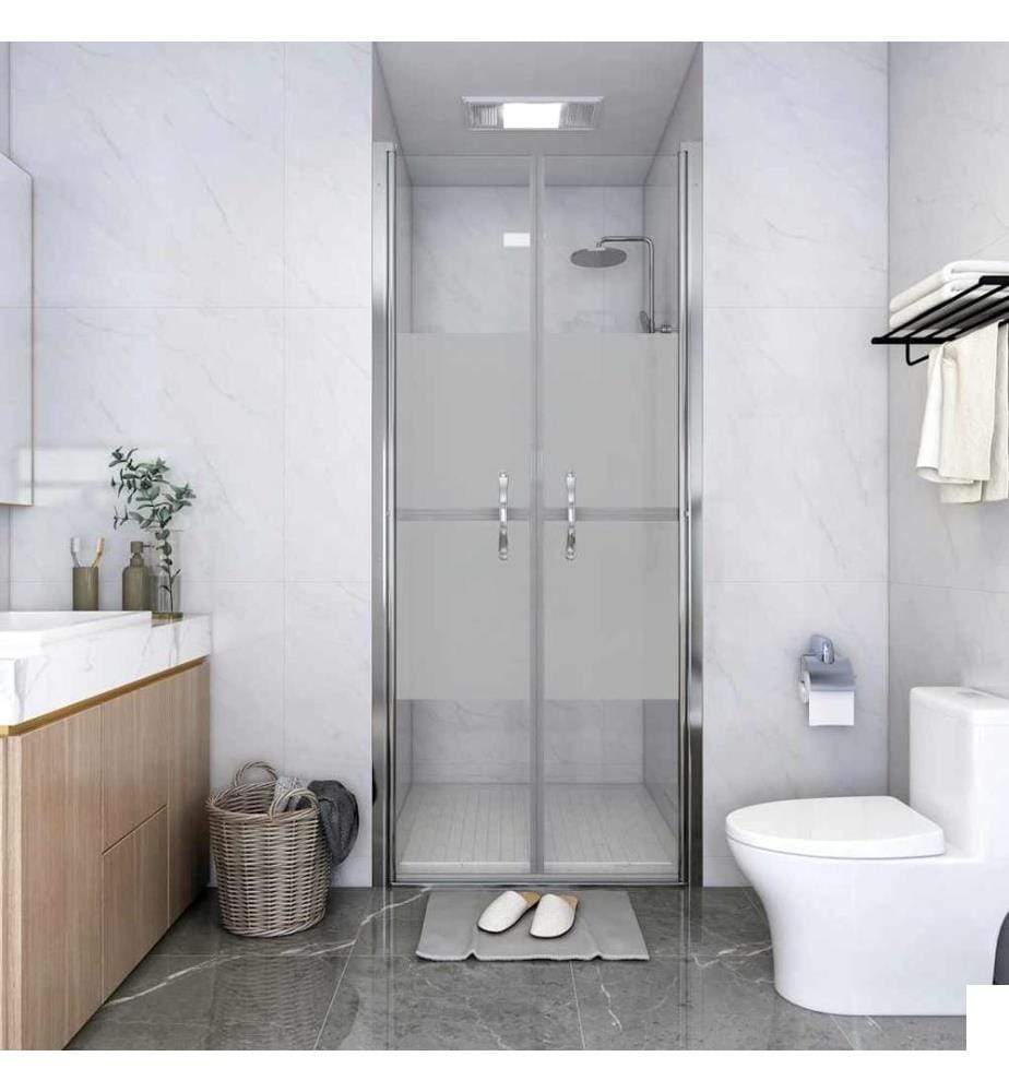 Porte de douche ESG demi-dépoli 71x190 cm