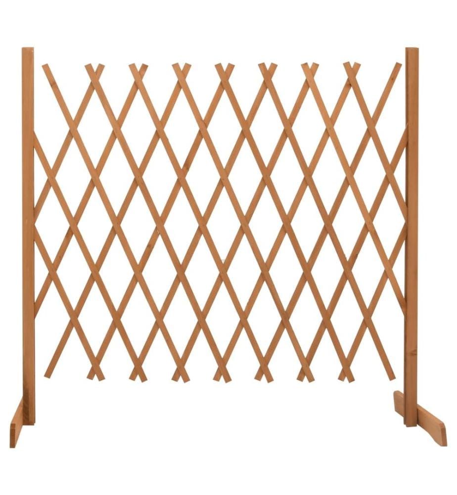 Clôture en treillis de jardin Orange 180x100 cm Bois de sapin