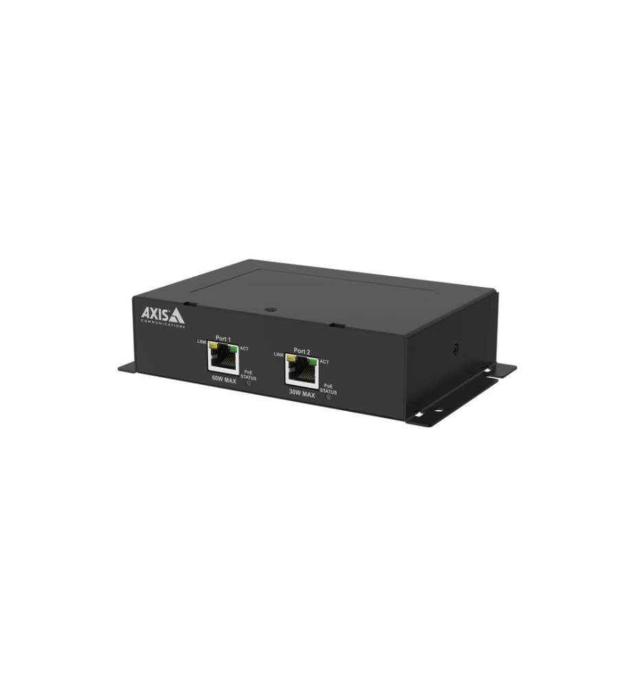 AXIS - Extension PoE TU8010 2 ports jusqu'à 100 m