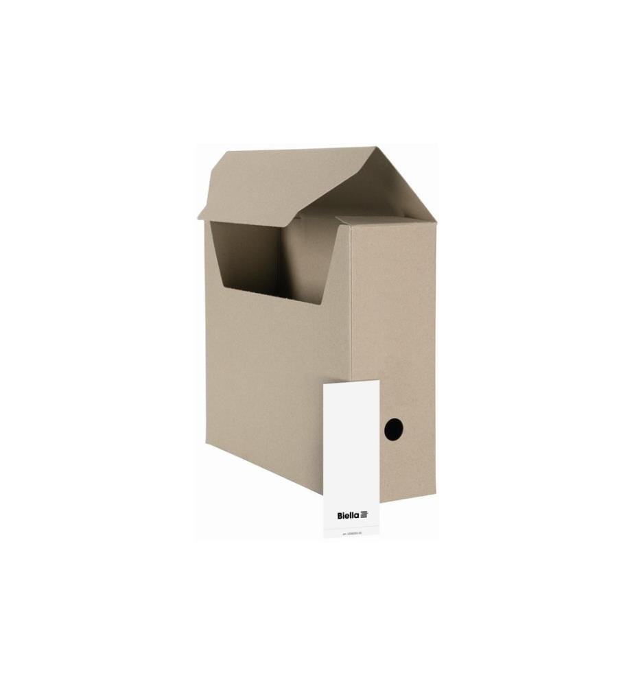 BIELLA - Boîte darchivage A4 Beige, 10 pièces