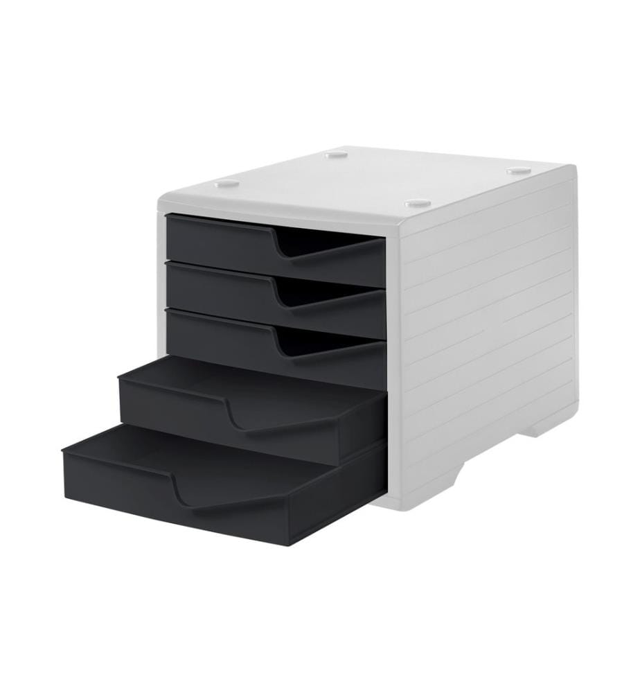 STYRO - Boîte à tiroirs STYRO -swingbox gris clair/noir