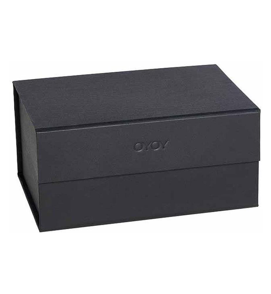OYOY Boîte de rangement Hako A5 Noir