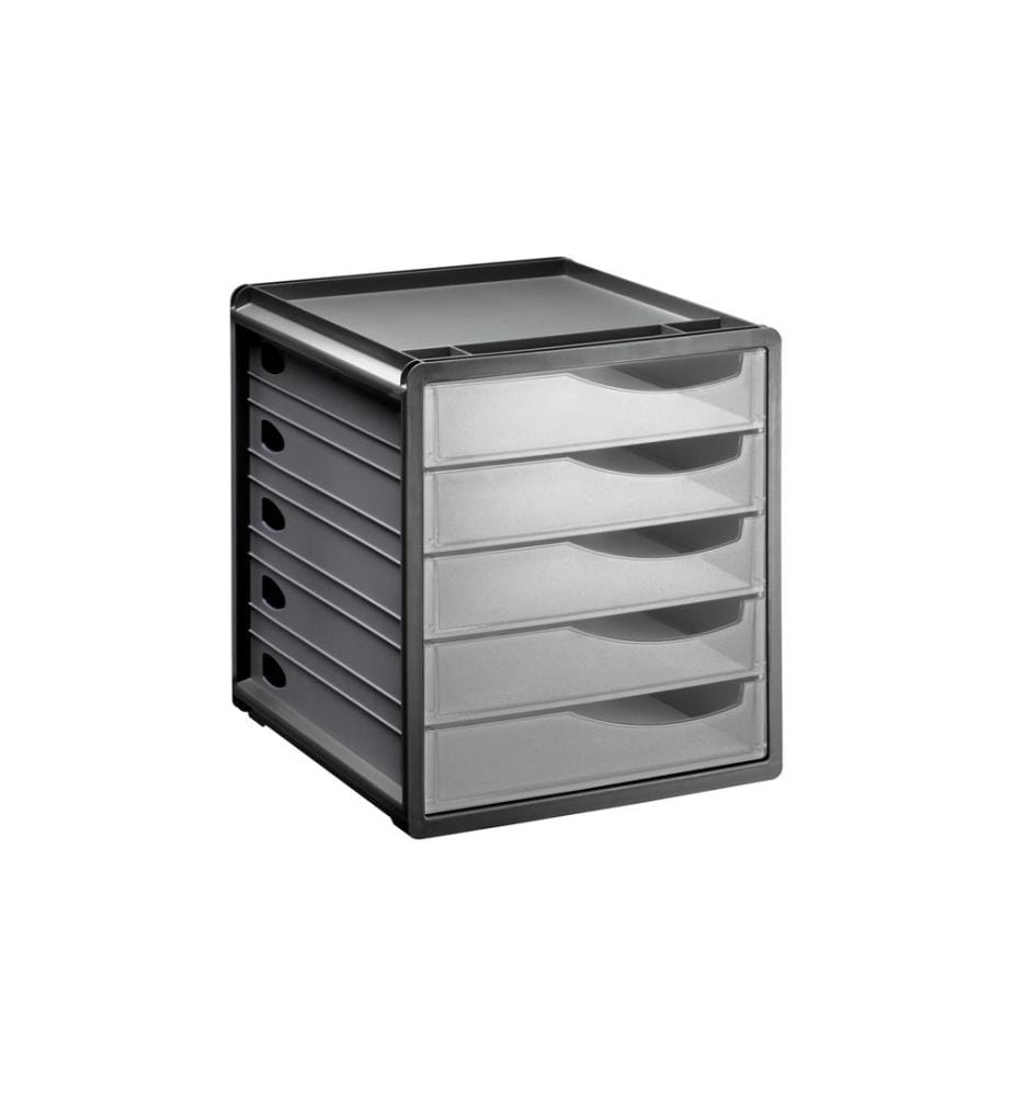 ROTHO - Boîte à tiroirs Spacebox 5 Gris