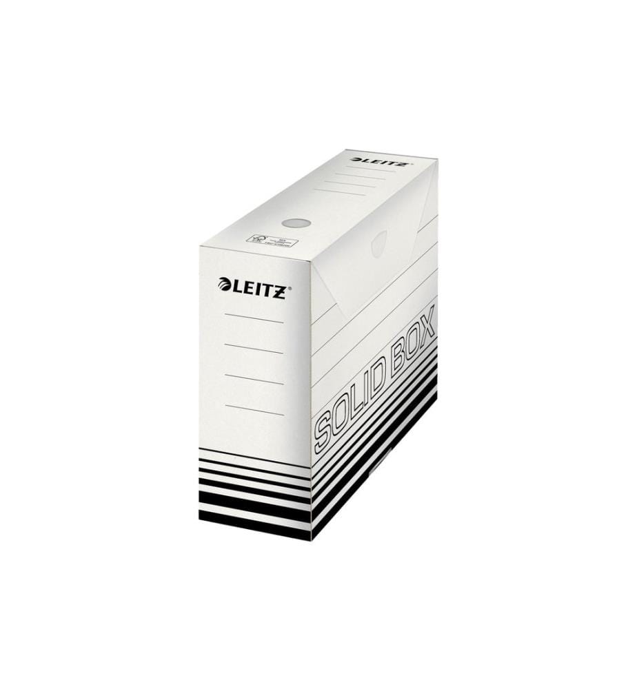 LEITZ - Boîte darchivage Solid, 100 mm 10 pièces, noir
